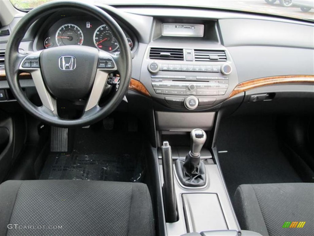 2012 Honda Accord EX Sedan Black Dashboard Photo #55853722
