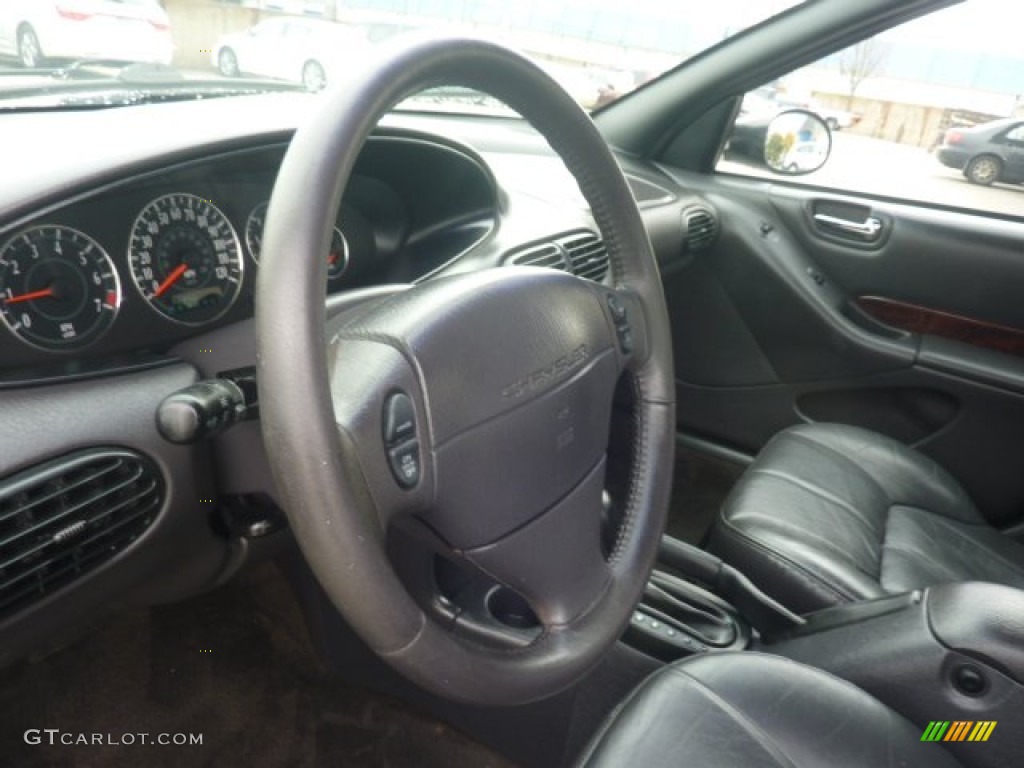 1999 Chrysler Cirrus LXi Agate Steering Wheel Photo #55854175