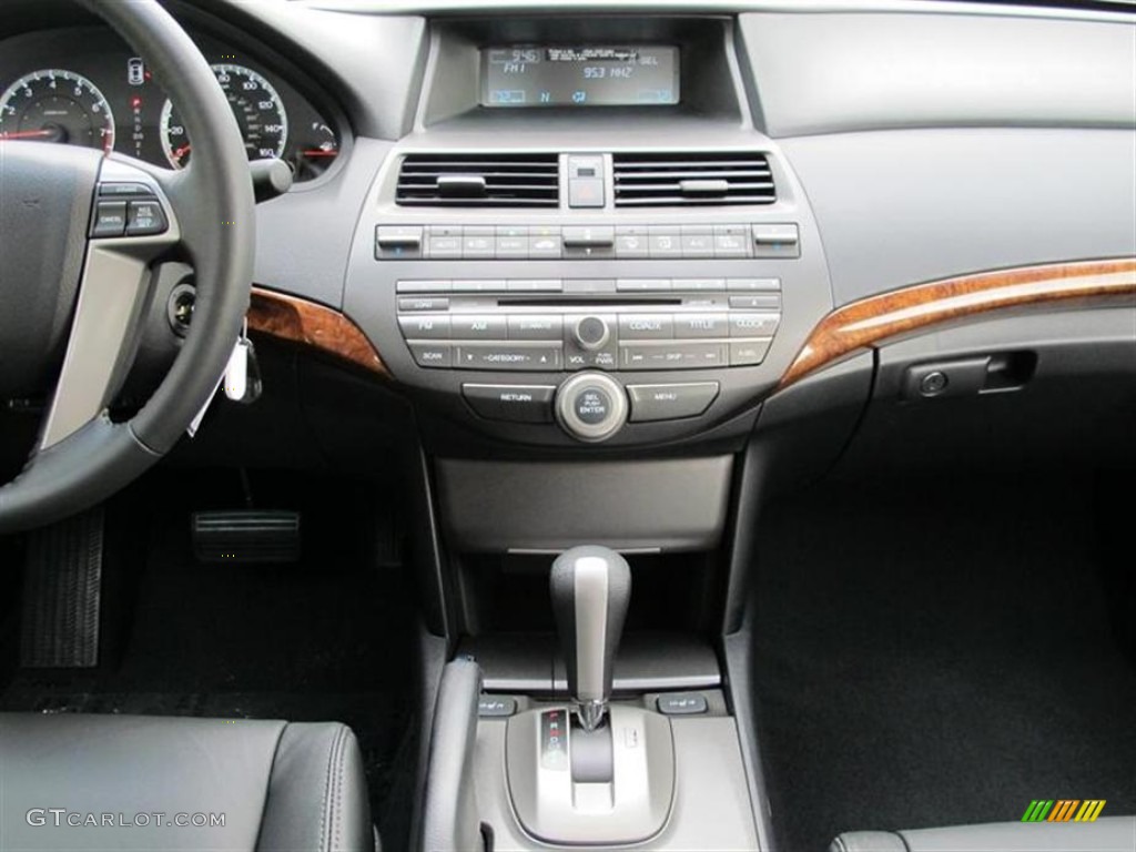 2012 Honda Accord EX-L V6 Sedan Black Dashboard Photo #55854241
