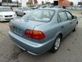 Iced Teal Pearl 1999 Honda Civic LX Sedan Exterior