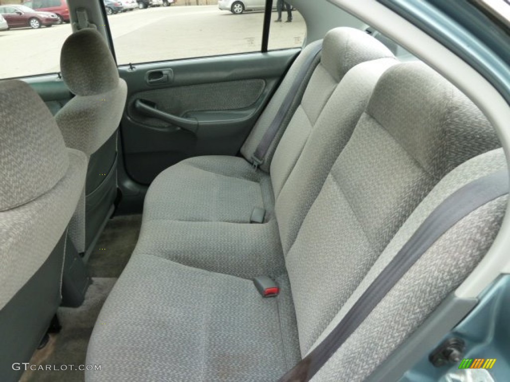 Gray Interior 1999 Honda Civic LX Sedan Photo #55854452