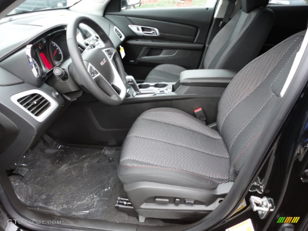Jet Black Interior 2012 GMC Terrain SLE AWD Photo #55854563