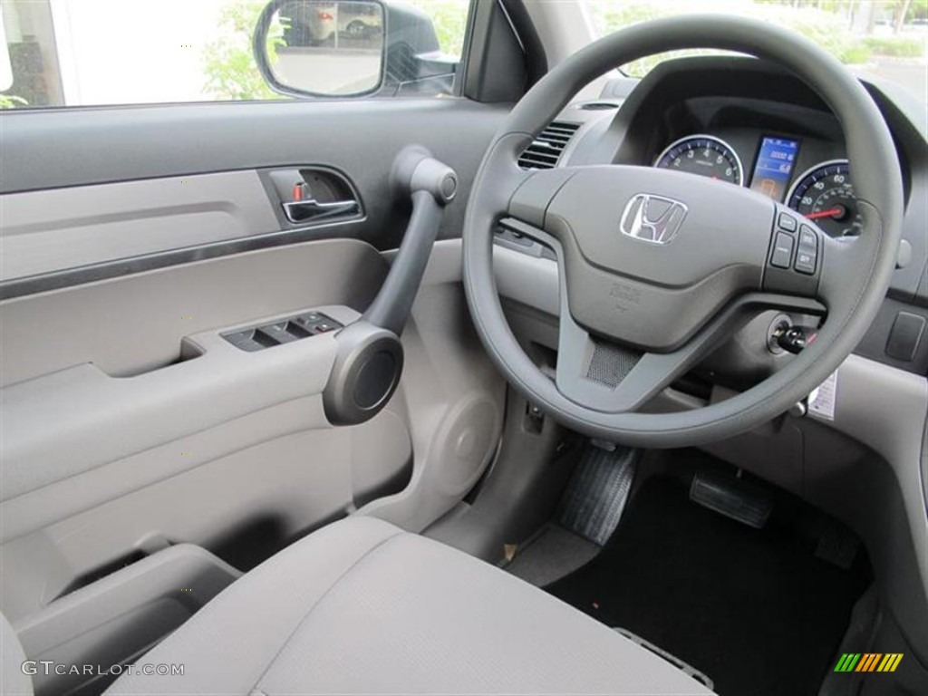 2011 CR-V LX - Alabaster Silver Metallic / Gray photo #5