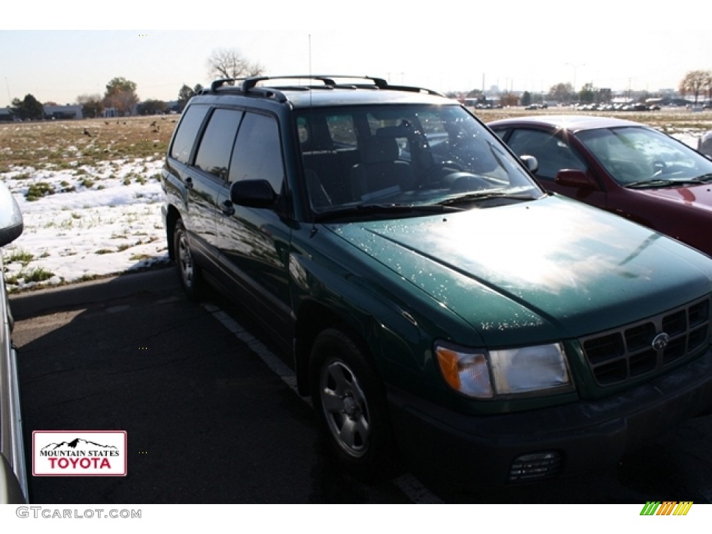 2000 Forester 2.5 L - Arcadia Green / Beige photo #1