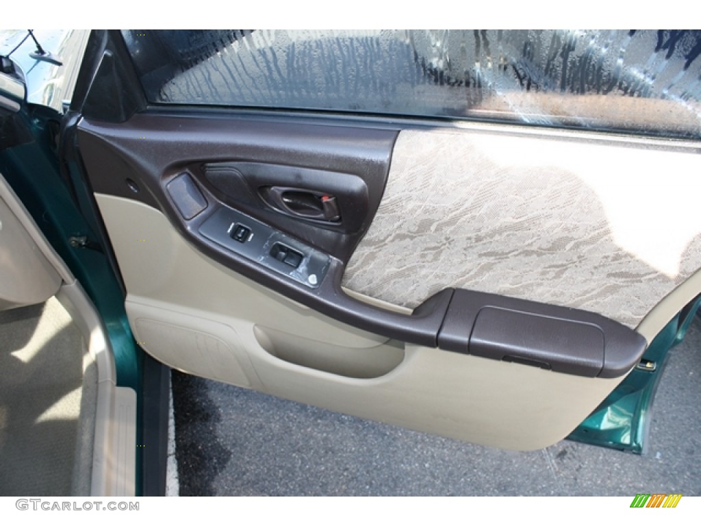 2000 Forester 2.5 L - Arcadia Green / Beige photo #9