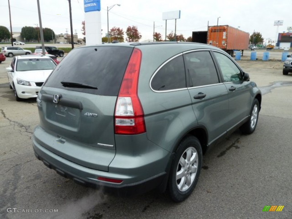 2011 CR-V SE 4WD - Opal Sage Metallic / Ivory photo #5