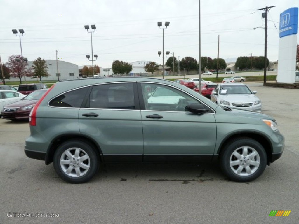 2011 CR-V SE 4WD - Opal Sage Metallic / Ivory photo #6