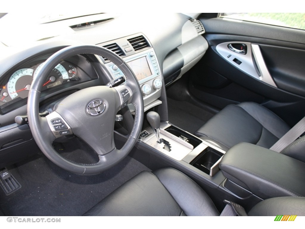 2009 Camry SE V6 - Black / Charcoal photo #5