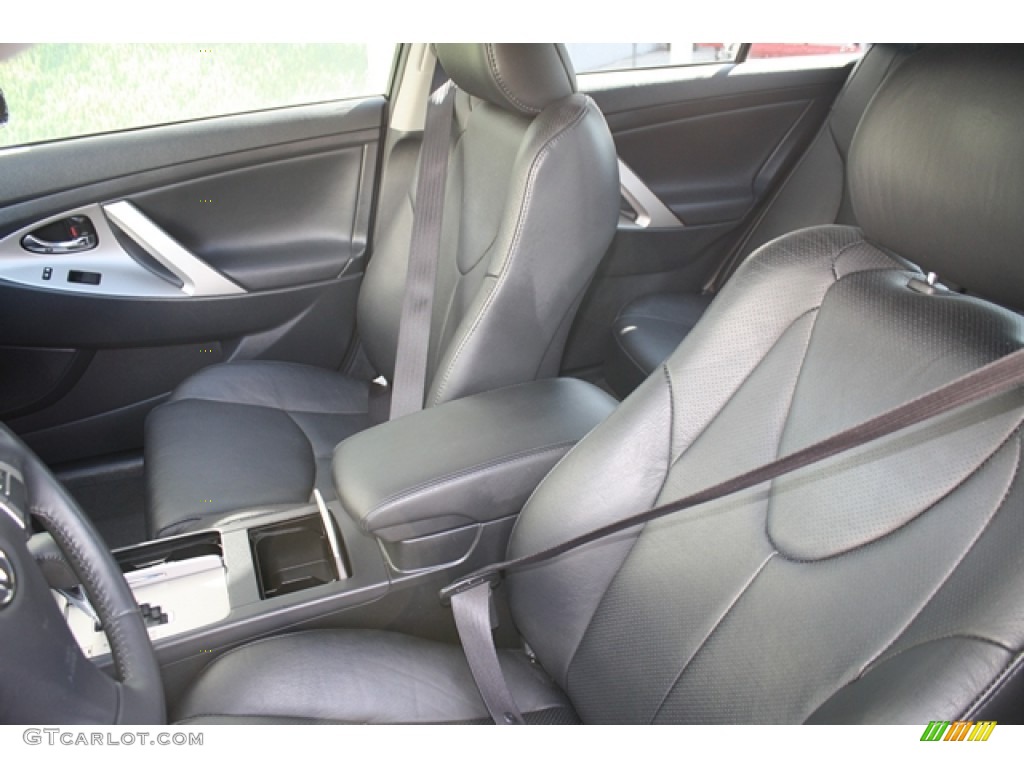 2009 Camry SE V6 - Black / Charcoal photo #8