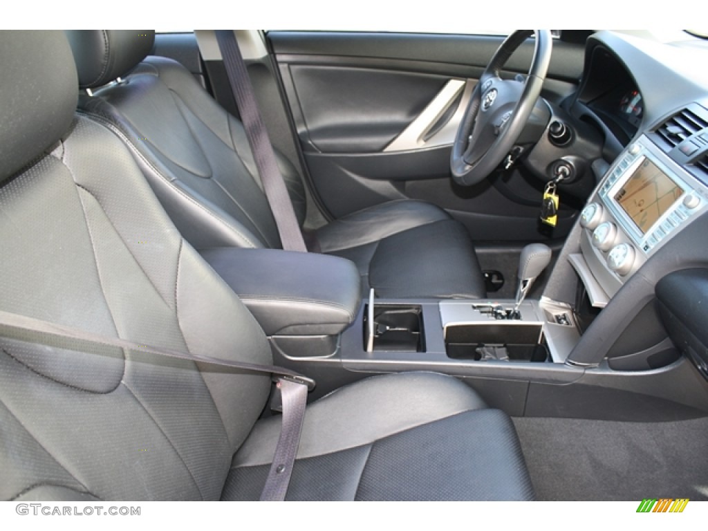 2009 Camry SE V6 - Black / Charcoal photo #9