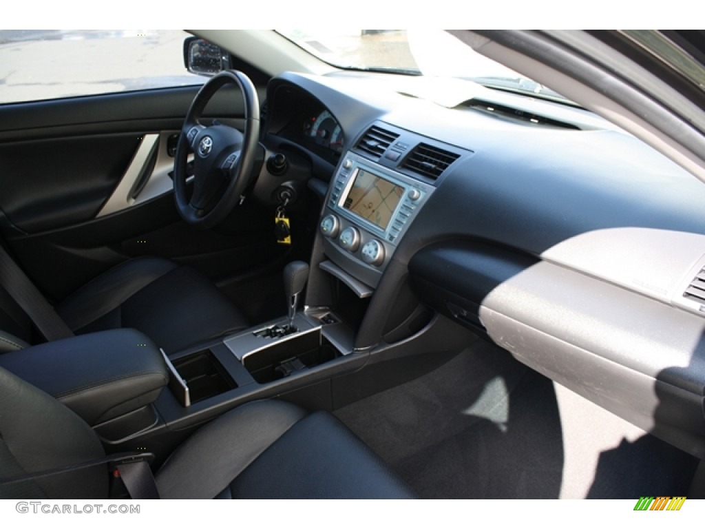 2009 Camry SE V6 - Black / Charcoal photo #10