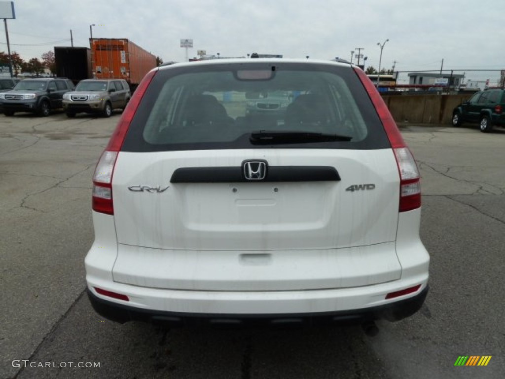 2011 CR-V LX 4WD - Taffeta White / Gray photo #4