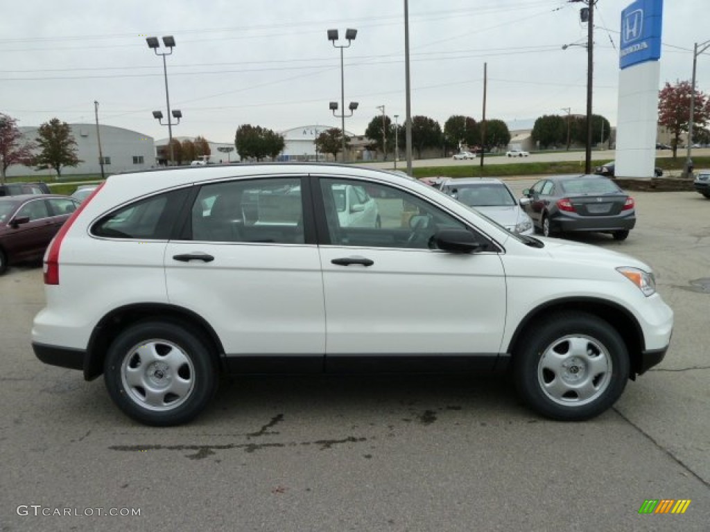 2011 CR-V LX 4WD - Taffeta White / Gray photo #6