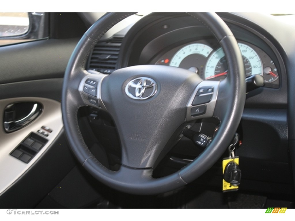 2009 Camry SE V6 - Black / Charcoal photo #14