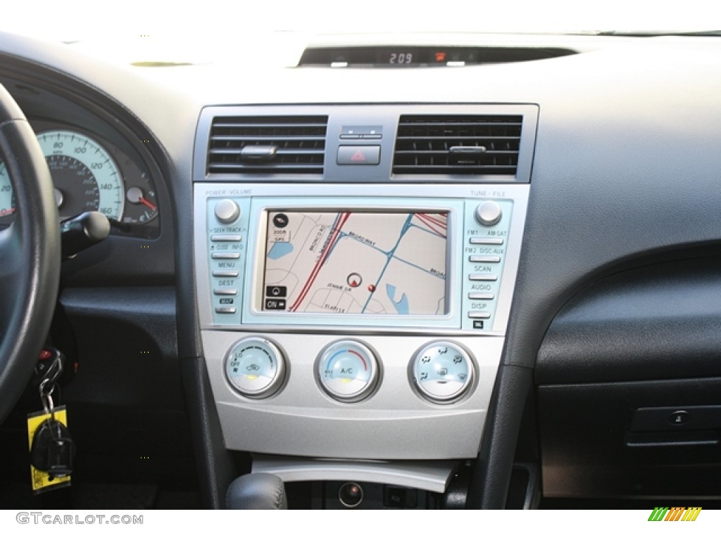 2009 Camry SE V6 - Black / Charcoal photo #15