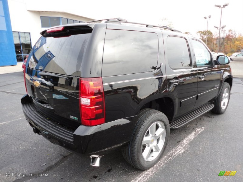Black 2012 Chevrolet Tahoe LT 4x4 Exterior Photo #55855790
