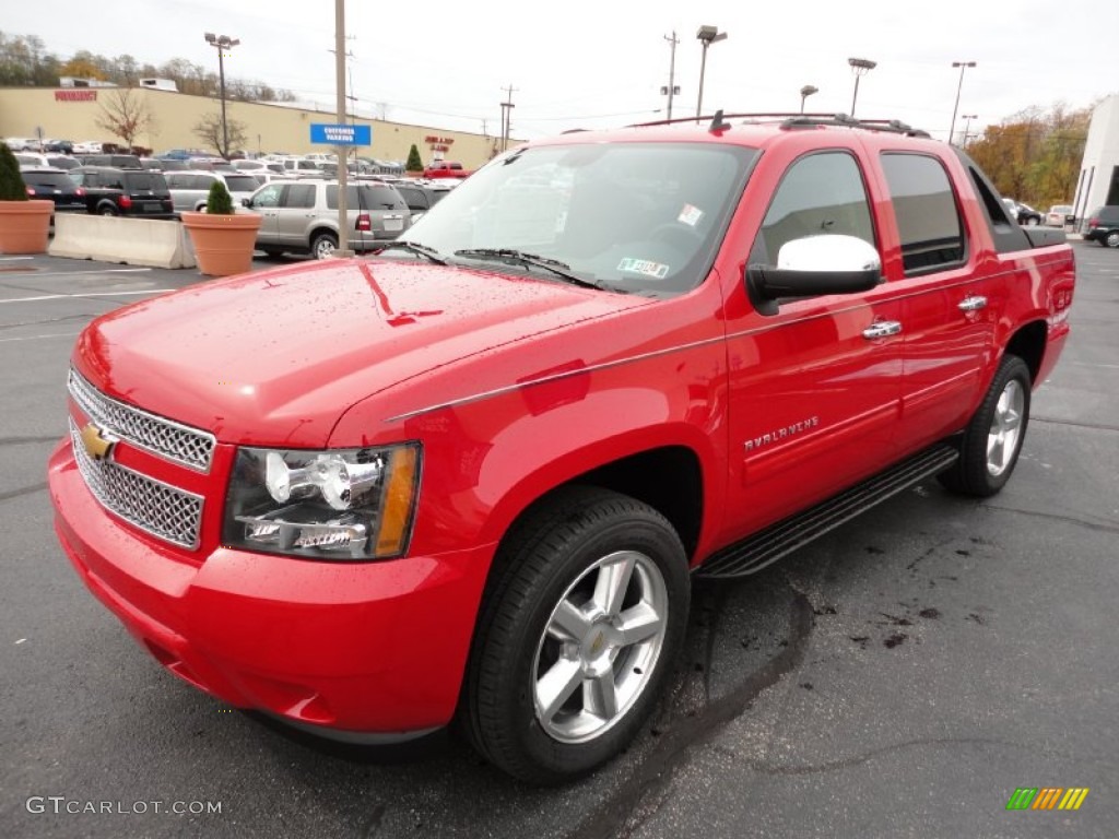 Victory Red 2012 Chevrolet Avalanche LS 4x4 Exterior Photo #55855936