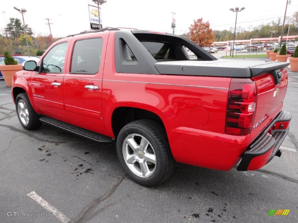 Victory Red 2012 Chevrolet Avalanche LS 4x4 Exterior Photo #55855952