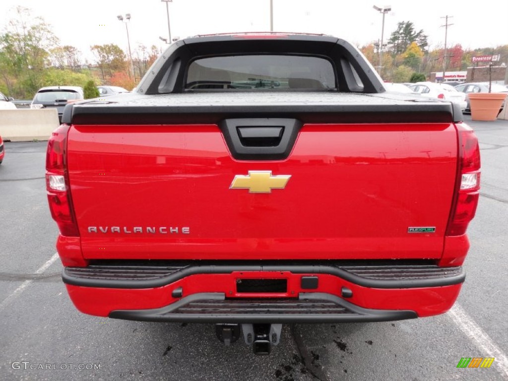 Victory Red 2012 Chevrolet Avalanche LS 4x4 Exterior Photo #55855960