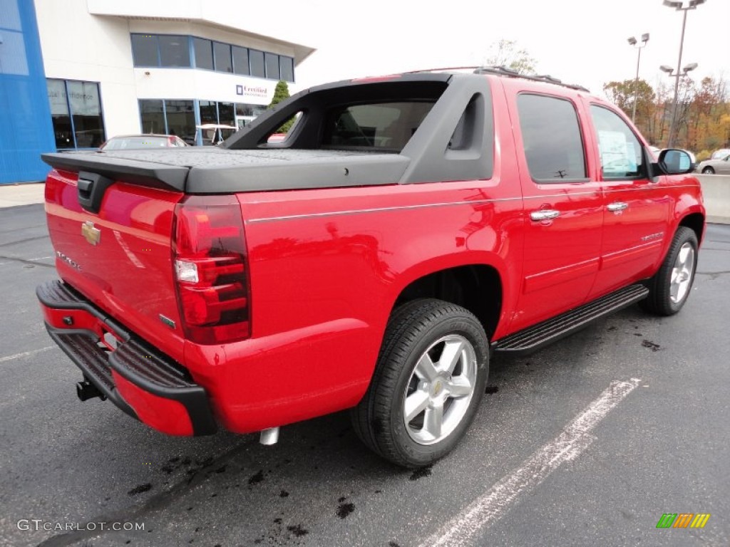 Victory Red 2012 Chevrolet Avalanche LS 4x4 Exterior Photo #55855969