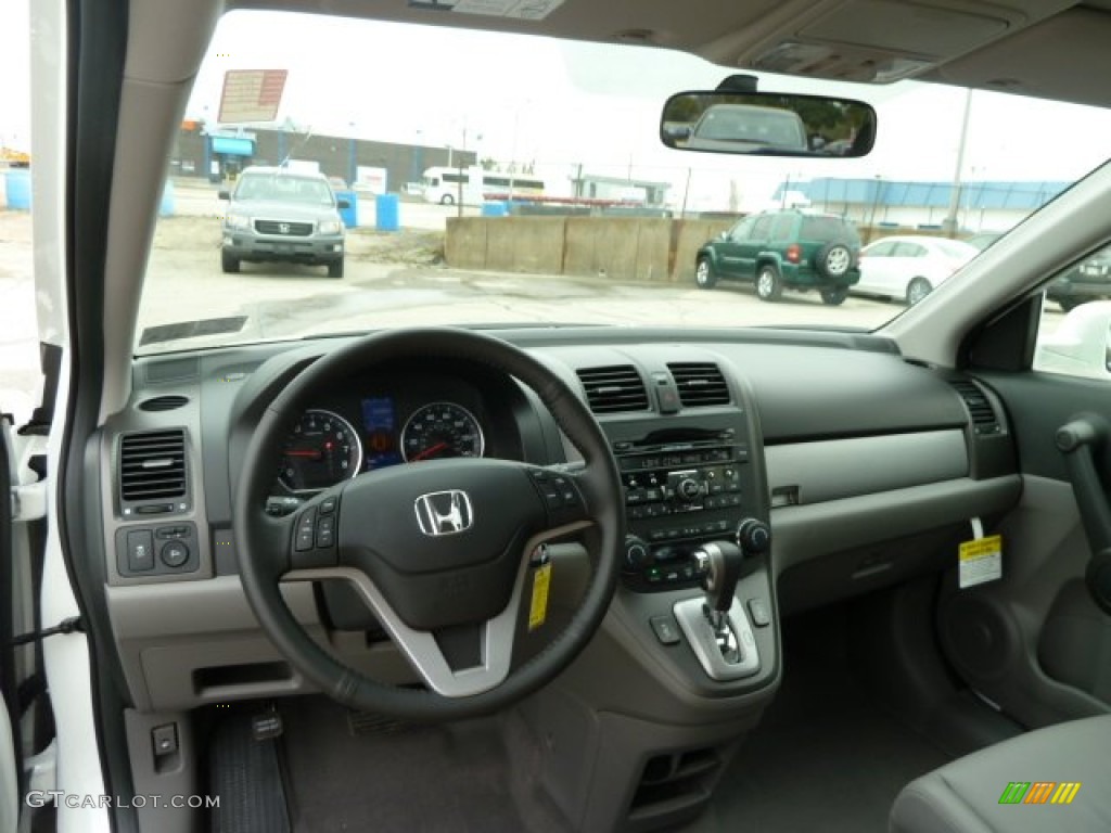 2011 CR-V EX-L 4WD - Taffeta White / Ivory photo #12