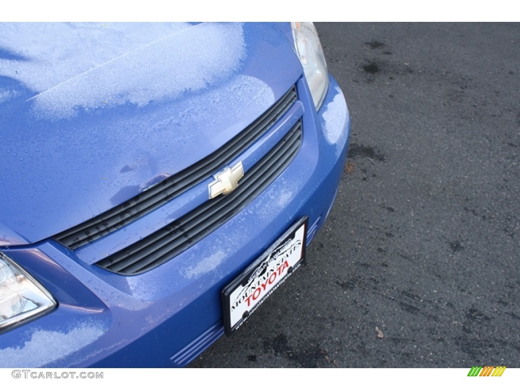 2008 Cobalt LS Coupe - Blue Flash Metallic / Gray photo #16