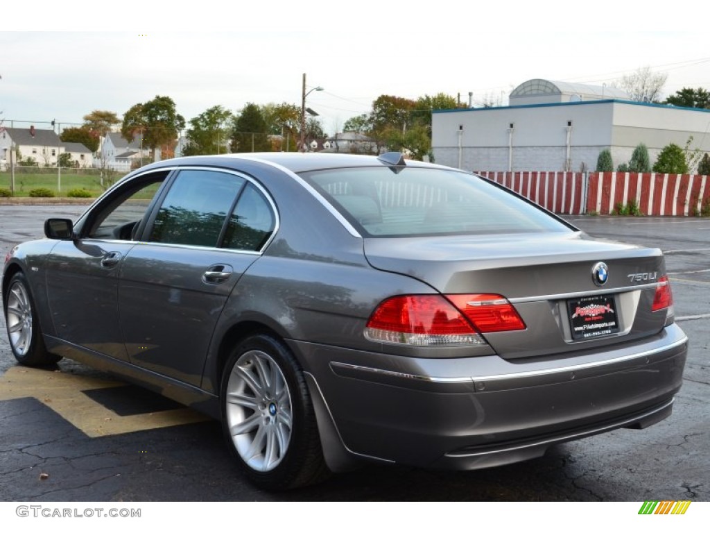 2006 7 Series 750Li Sedan - Titanium Grey Metallic / Basalt Grey/Flannel Grey photo #6
