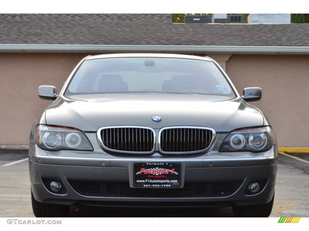 2006 7 Series 750Li Sedan - Titanium Grey Metallic / Basalt Grey/Flannel Grey photo #9