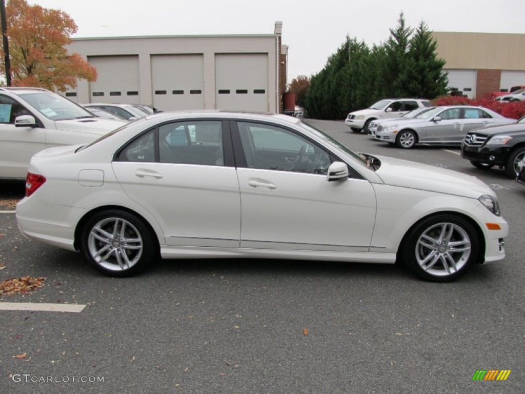 Arctic White 2012 Mercedes-Benz C 300 Sport 4Matic Exterior Photo #55857109