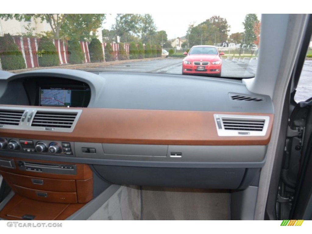 2006 7 Series 750Li Sedan - Titanium Grey Metallic / Basalt Grey/Flannel Grey photo #21