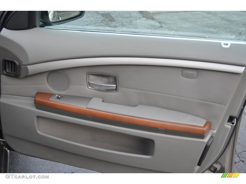 2006 7 Series 750Li Sedan - Titanium Grey Metallic / Basalt Grey/Flannel Grey photo #25