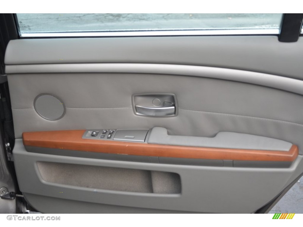 2006 7 Series 750Li Sedan - Titanium Grey Metallic / Basalt Grey/Flannel Grey photo #26