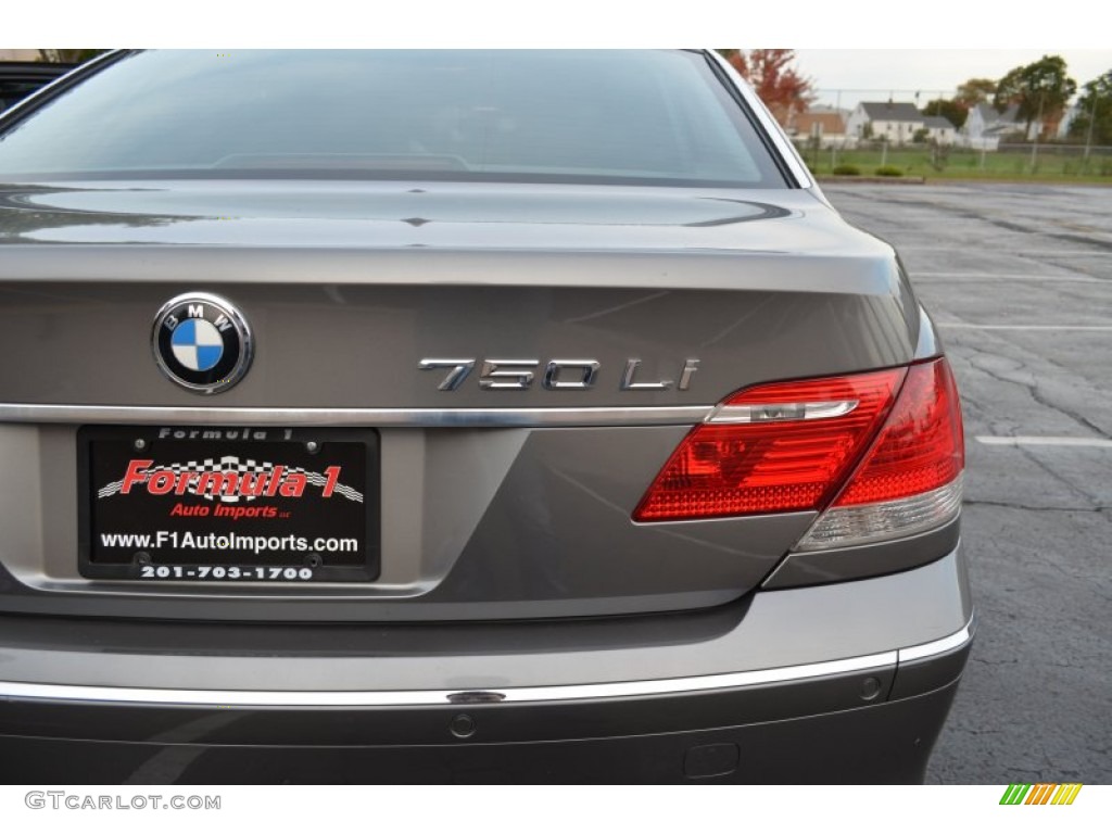 2006 7 Series 750Li Sedan - Titanium Grey Metallic / Basalt Grey/Flannel Grey photo #32