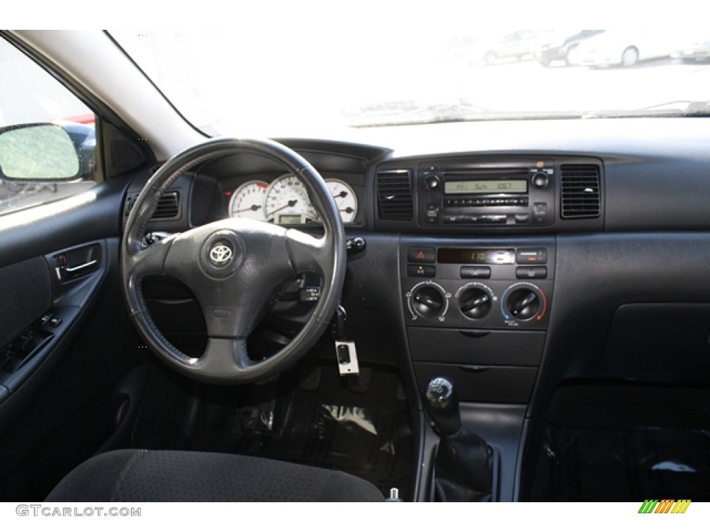 2006 Corolla S - Indigo Ink Pearl / Dark Charcoal photo #13