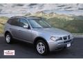 Silver Grey Metallic - X3 3.0i Photo No. 1