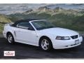 2004 Oxford White Ford Mustang V6 Convertible  photo #1