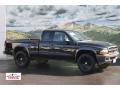 Black 2002 Dodge Dakota SXT Club Cab 4x4