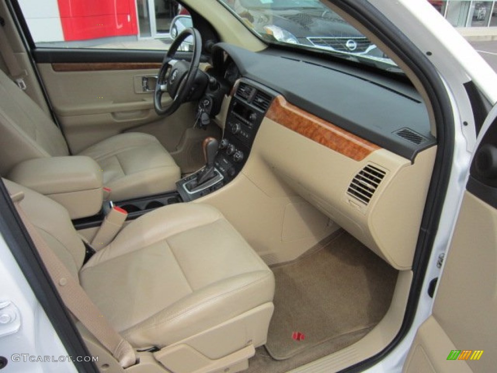 2007 XL7 Luxury AWD - Pearl White / Beige photo #4