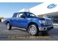 2011 Blue Flame Metallic Ford F150 XLT SuperCrew 4x4  photo #1