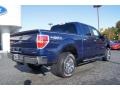 2011 Blue Flame Metallic Ford F150 XLT SuperCrew 4x4  photo #3