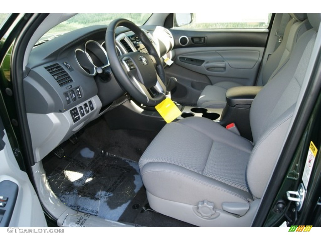 Graphite Interior 2012 Toyota Tacoma V6 TRD Access Cab 4x4 Photo #55860553