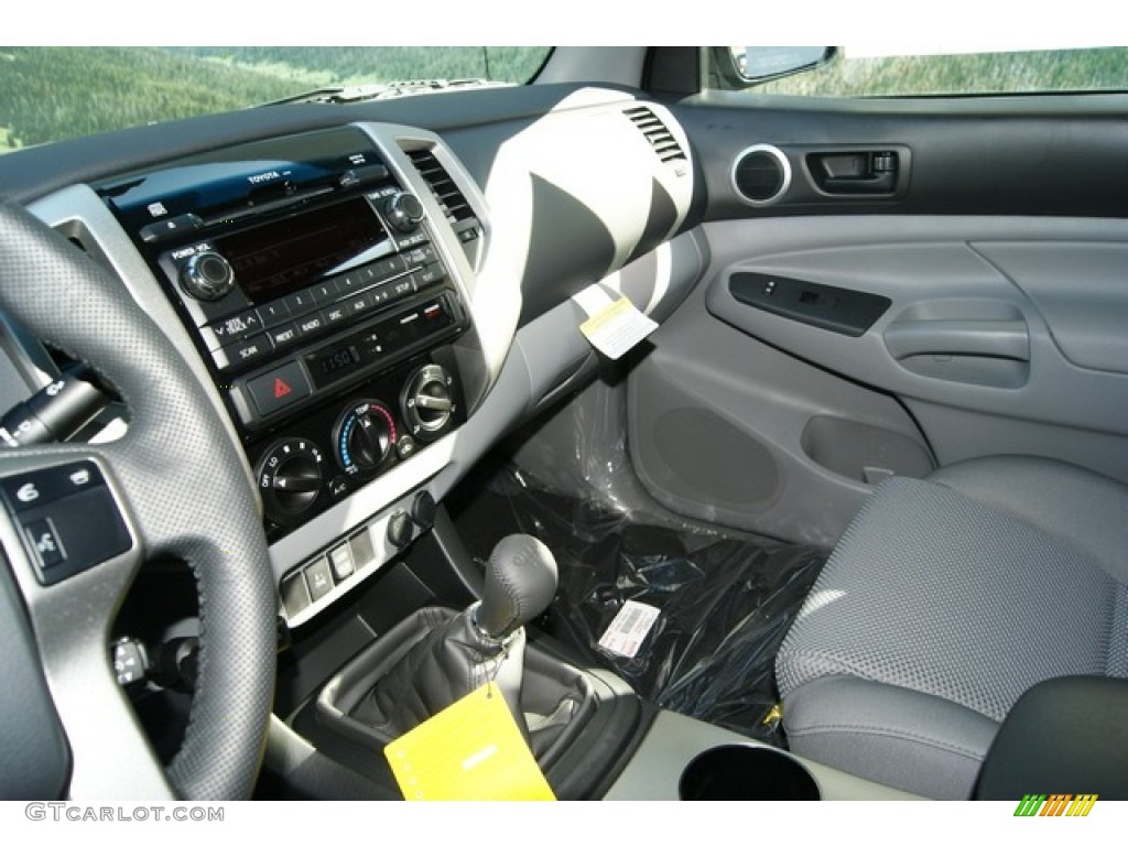 2012 Tacoma V6 TRD Access Cab 4x4 - Spruce Green Mica / Graphite photo #6
