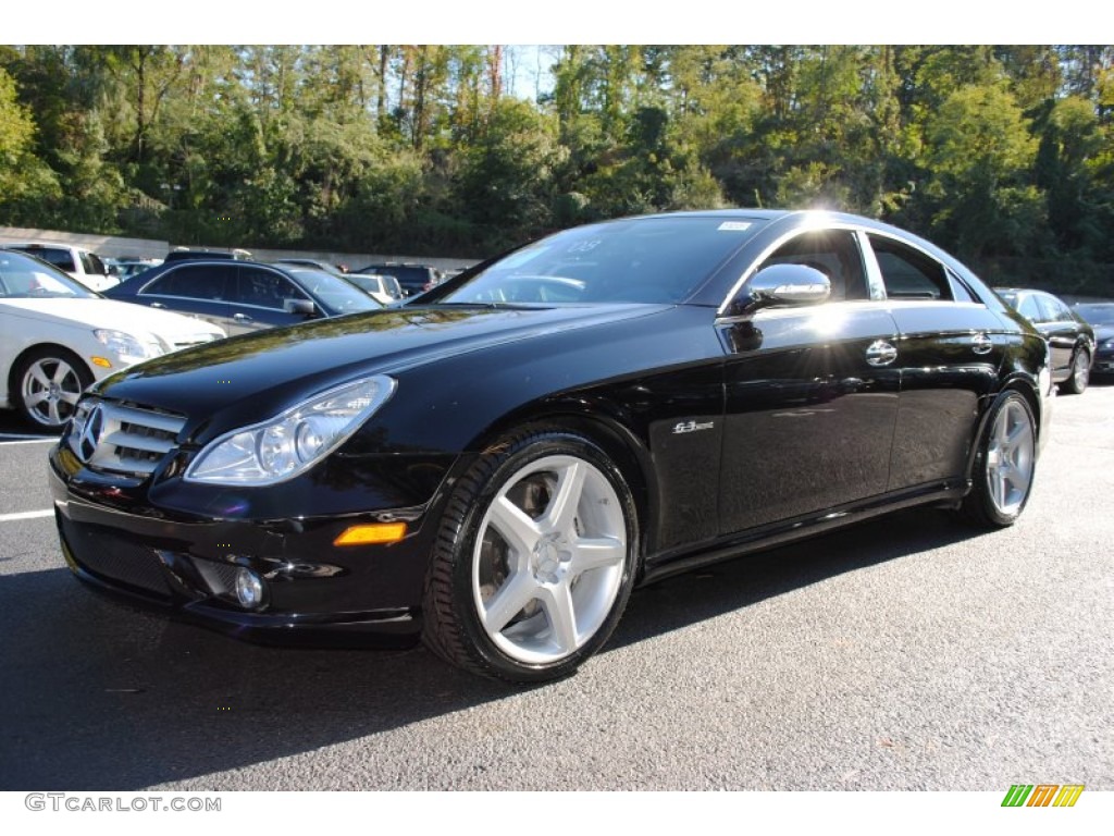 Black 2008 Mercedes-Benz CLS 63 AMG Exterior Photo #55861661
