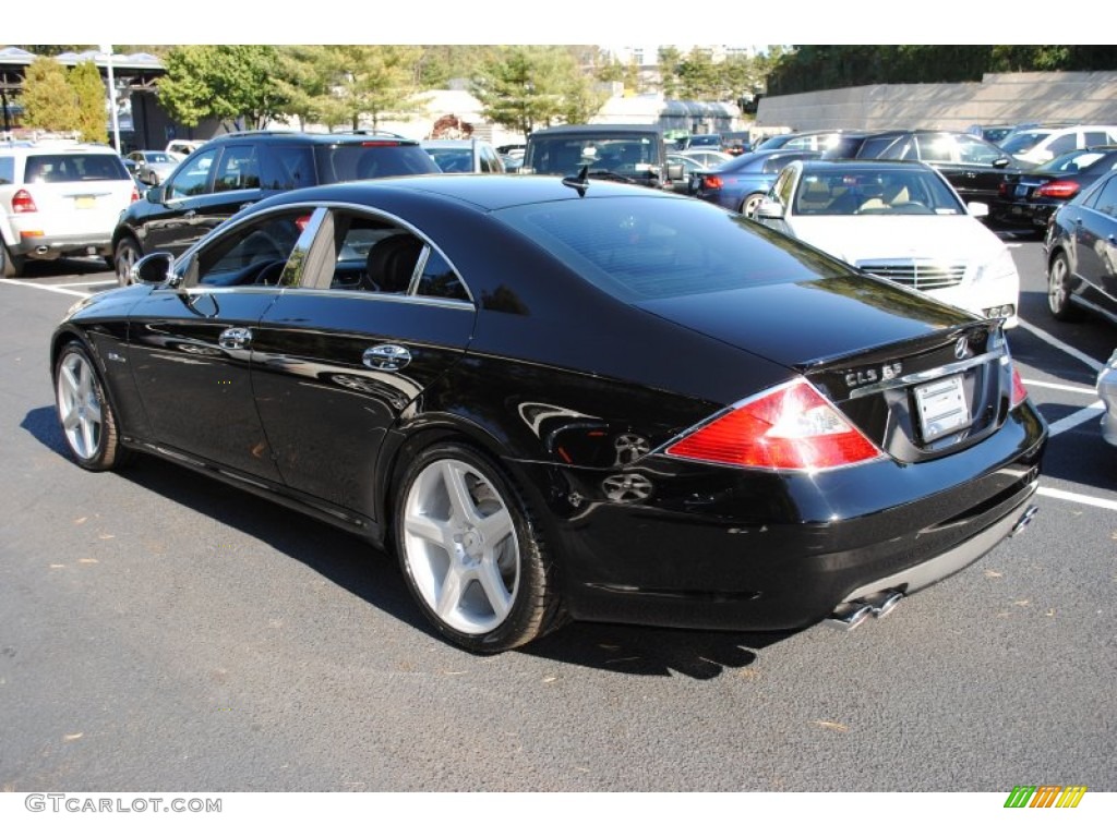 Black 2008 Mercedes-Benz CLS 63 AMG Exterior Photo #55861687