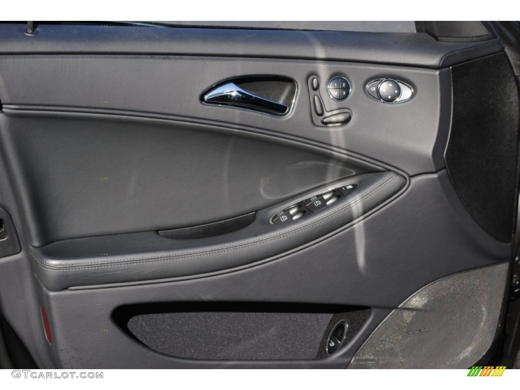 2008 Mercedes-Benz CLS 63 AMG Black Door Panel Photo #55861750