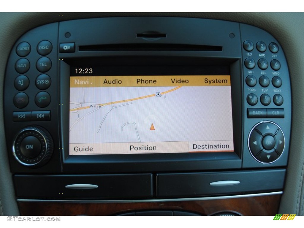 2009 Mercedes-Benz SL 550 Roadster Navigation Photo #55862668