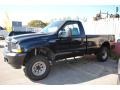 2003 Black Ford F250 Super Duty XL Regular Cab 4x4  photo #3