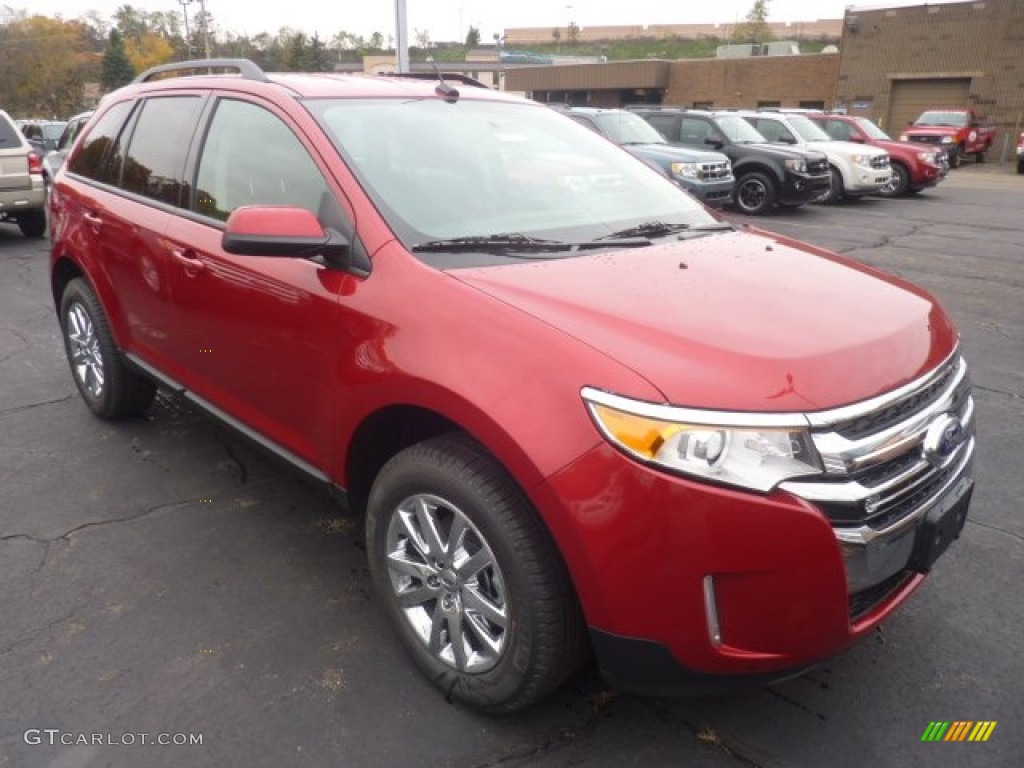 2012 Edge SEL AWD - Red Candy Metallic / Charcoal Black photo #1