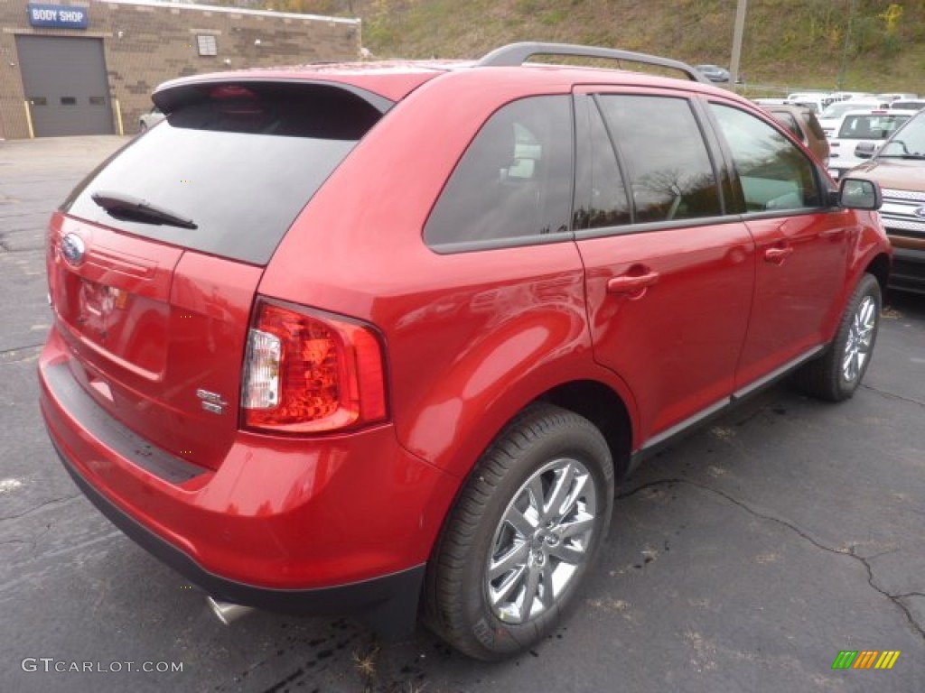 Red Candy Metallic 2012 Ford Edge SEL AWD Exterior Photo #55863976