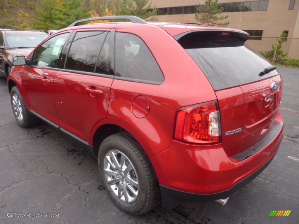 Red Candy Metallic 2012 Ford Edge SEL AWD Exterior Photo #55863995